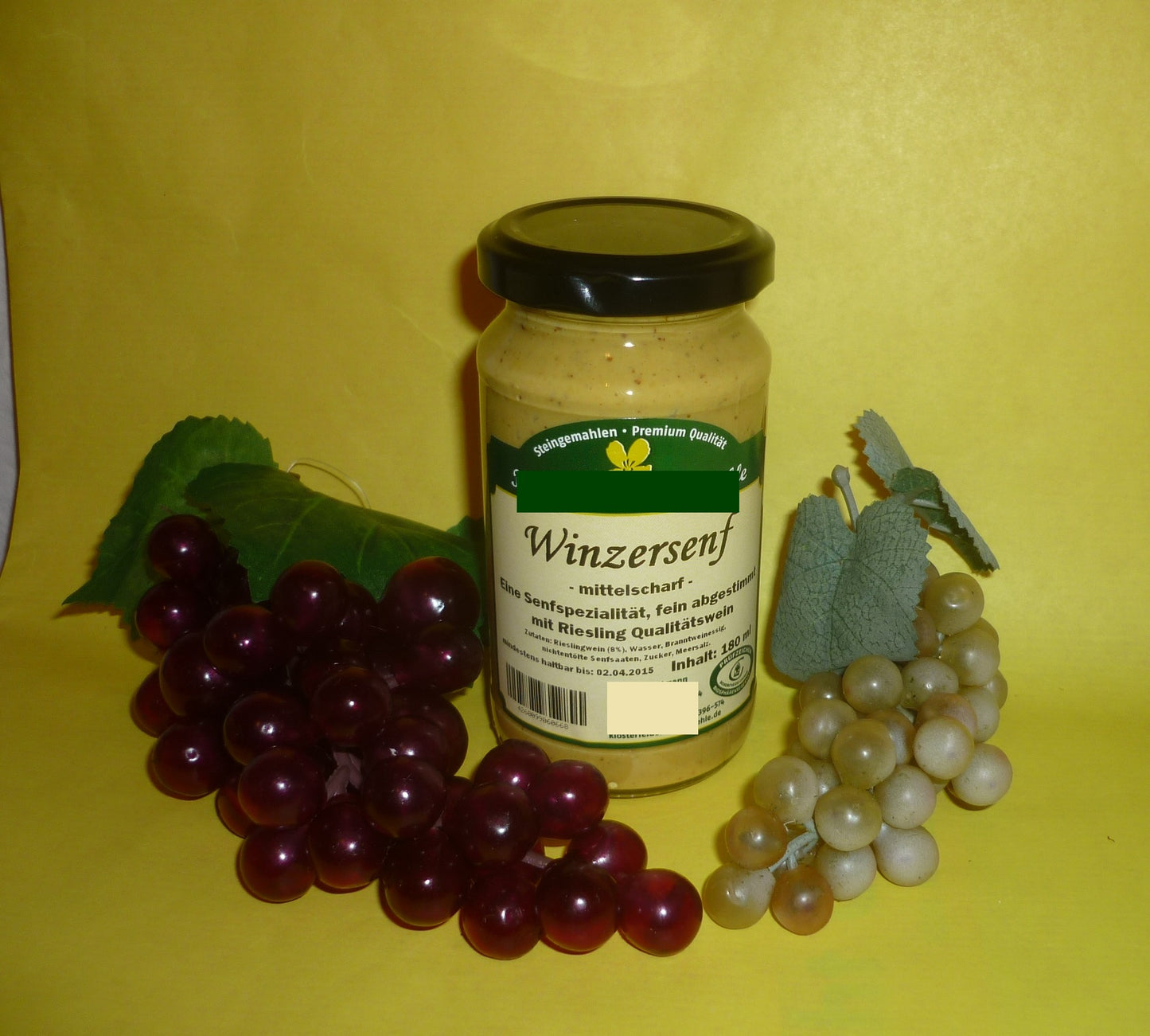 Burgunder Senfmit Kräutern der Provence 180 ml