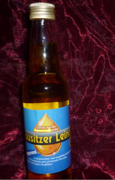 LeinÖl 250 ml klar streng herb Sachsen