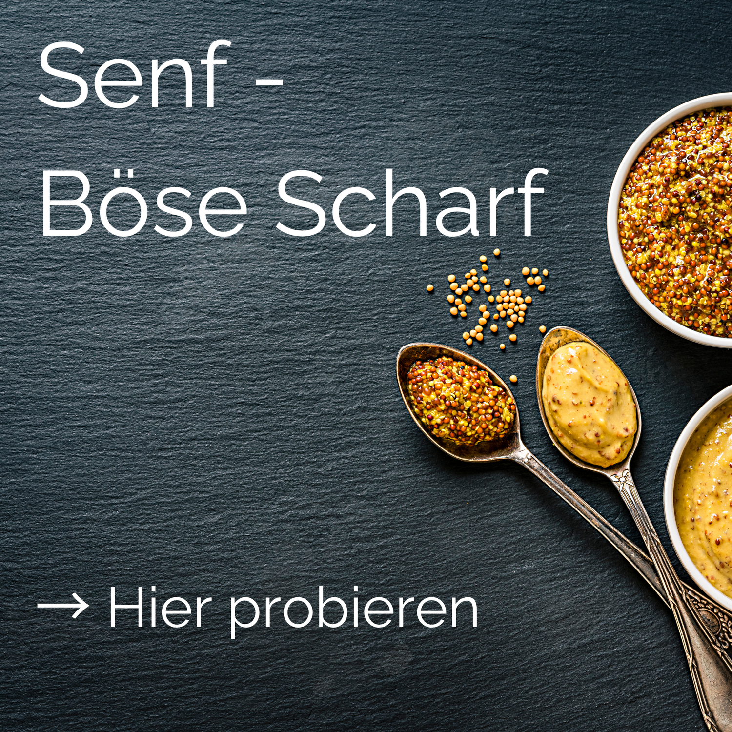 SENF - böse scharf