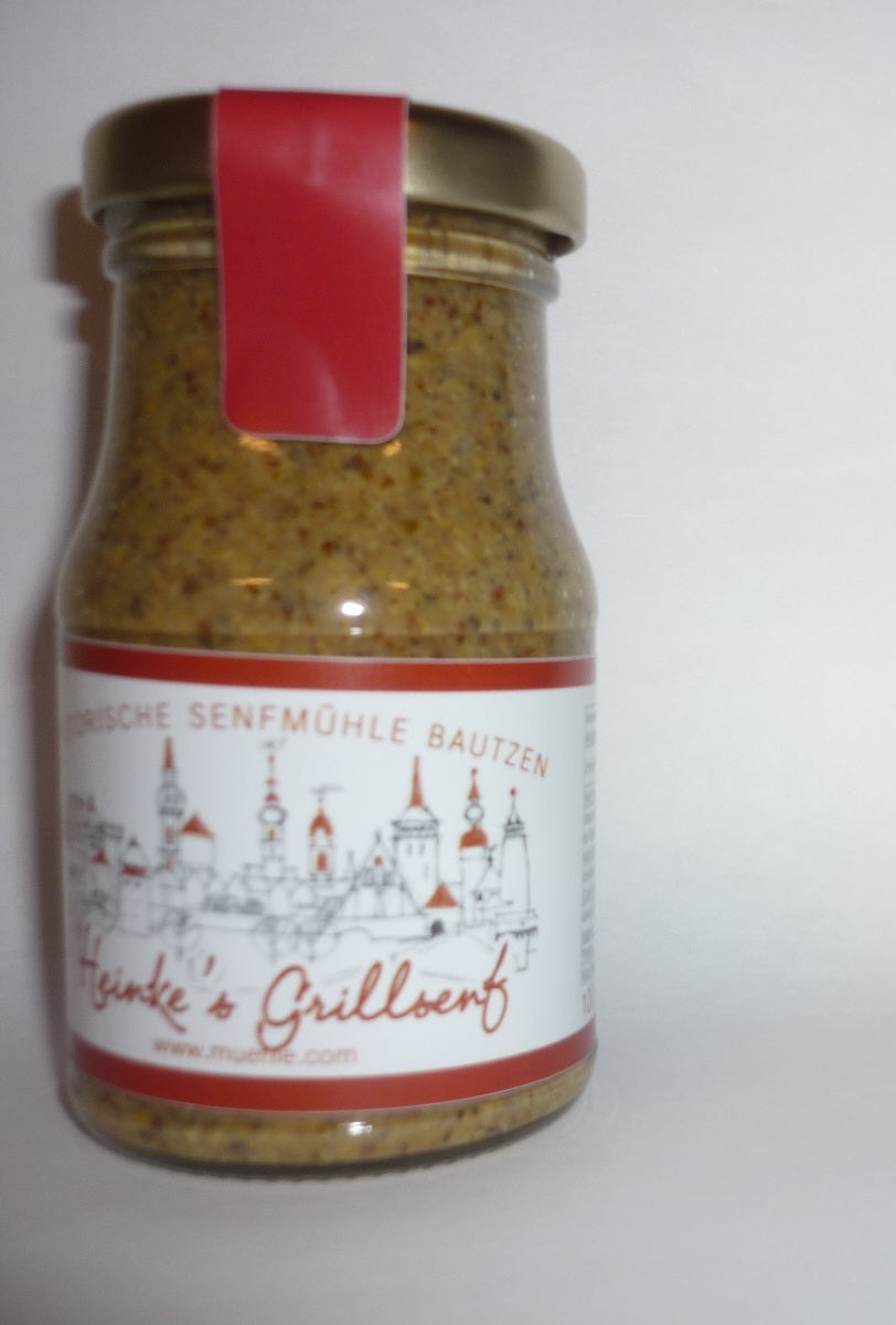 GRILL Senf - halbgrob 100 ml HammerMühle Bautzen