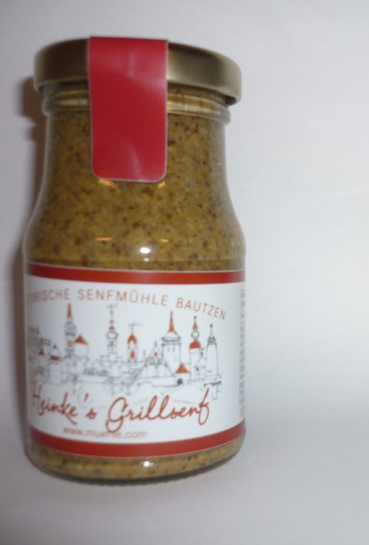 GRILL Senf - halbgrob 100 ml HammerMühle Bautzen