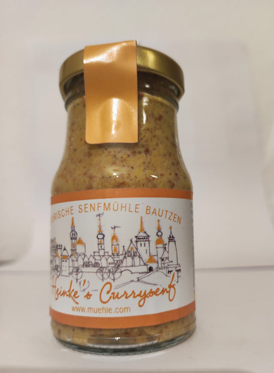 Curry Senf 100ml  Bautzener Hammermühle