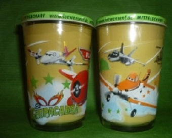 LöwenSenf Disney Sammelglas  - Plane - ChupaCabra