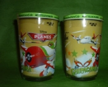 LöwenSenf Disney Sammelglas  - Plane - ChupaCabra