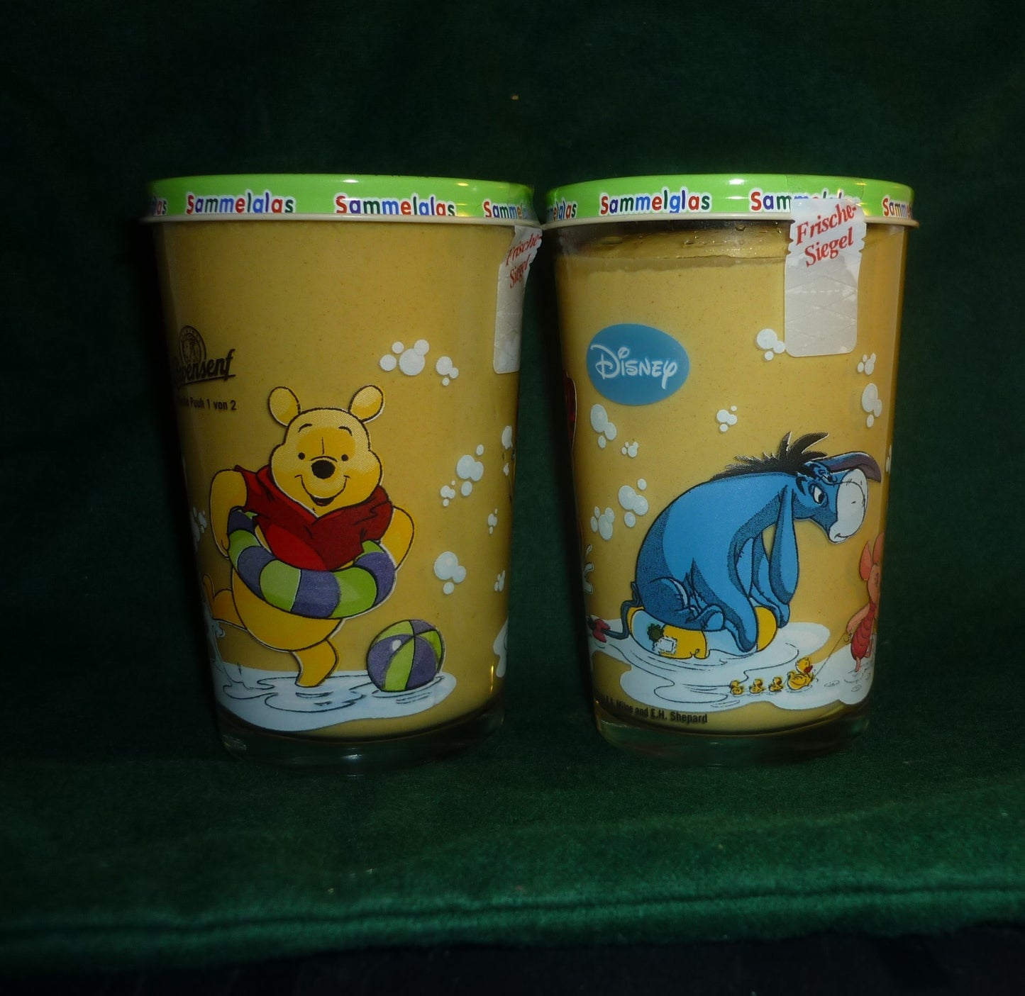 LöwenSenf Disney Winnie Puuh d. Bär Schwimmring -Sammelglas