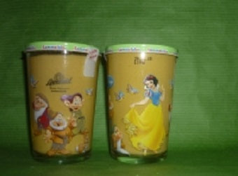 LöwenSenf Disney Sammelglas   Schneewittchen 7 Zwerge