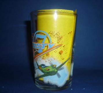 LöwenSenf Disney Sammelglas  - Plane - Dusty - Brandbekämpfer