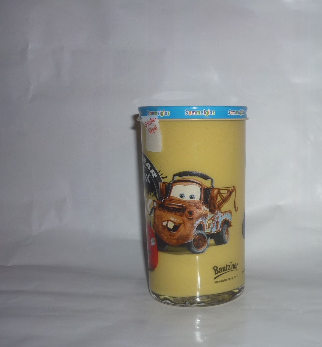 Bautzner KinderSenf   CARS HOOK  Disney Sammelglas