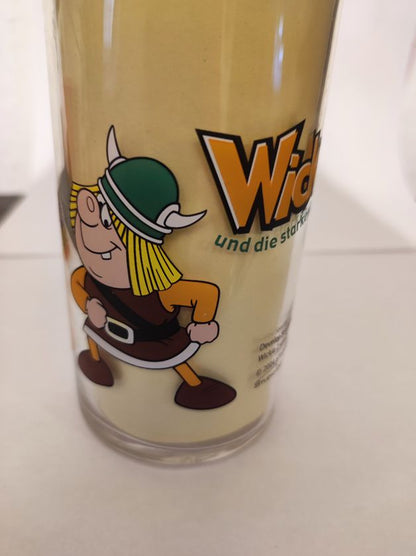 Wickie u. d. starken Männer  - Lagerfeuer - Senf Sammelglas-Develey