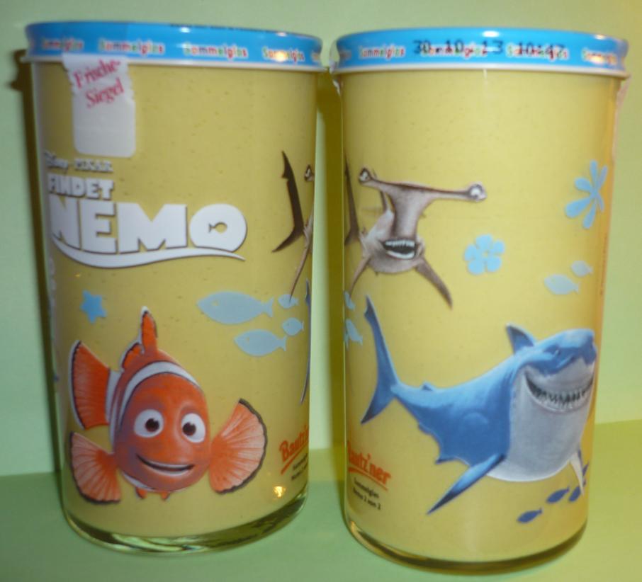 Bautzner Sammelglas - findet Nemo - Bruce der Hai