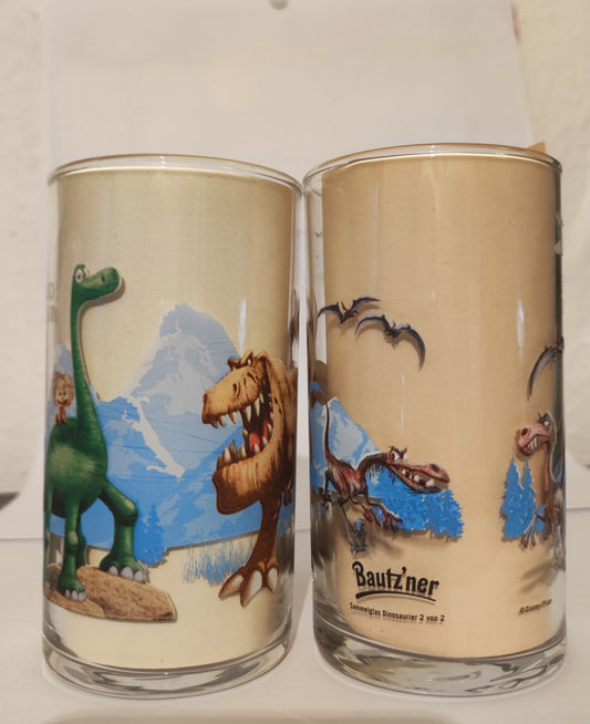 Bautzner  Kindersenf Sammelglas  Dino Flugsaurier