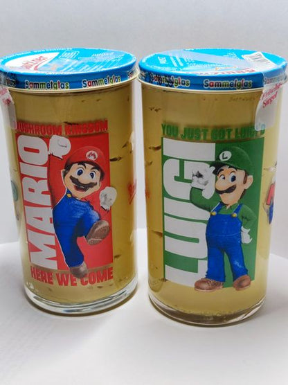 Bautzner KinderSenf SUPER MARIO Sammelglas- Senfglas
