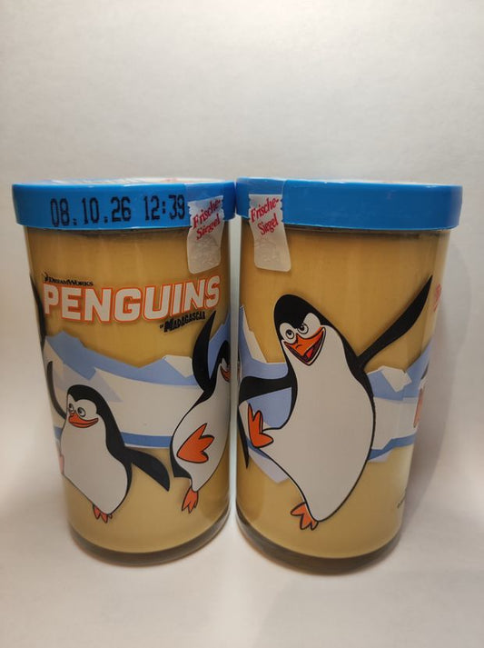 Bautzner KinderSenf PENGUINS Sammelglas- Senfglas Pinguine