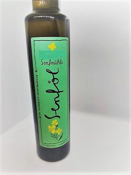 SenfÖL 250 ml nussig herb - Brandenburg