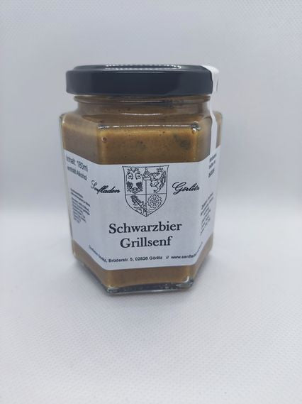 Schwarzbier Senf extra scharf 180 ml