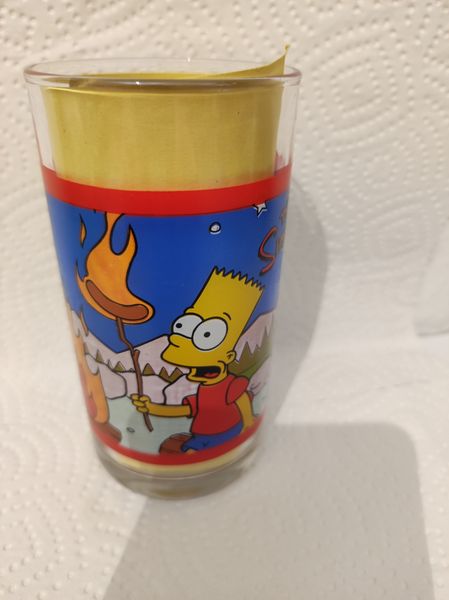 Sammelglas Homer Simpson  grillt