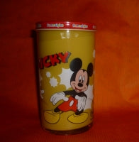 Bautzner KinderSenf  Micky Maus Sammelglas Vintage