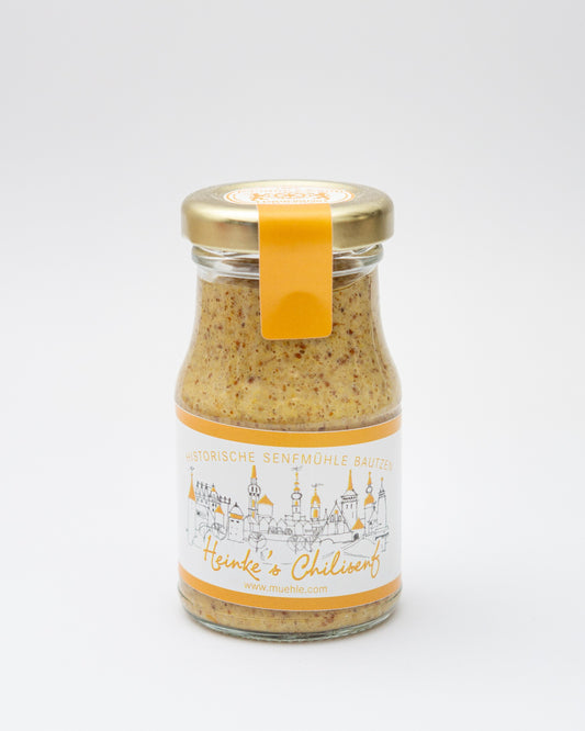 HammerMühle Bautzen Chili Senf scharf - halbgrob 100 ml