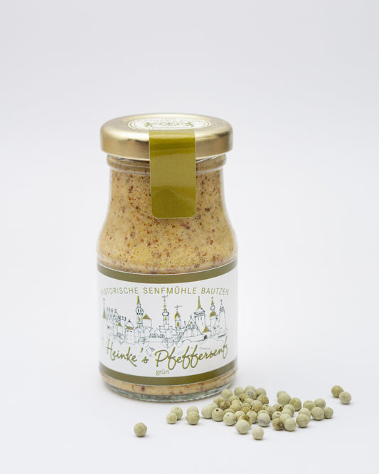 HammerMühle Bautzen grüner Pfeffer-Senf - halbgrob 100 ml