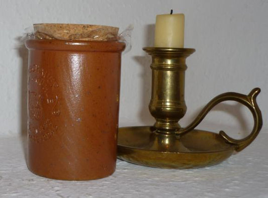 Senf altdeutsche Art - Monschau 100 ml im Tontopf mit Naturkorken