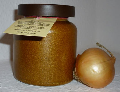 Zwiebel Senf 270ml im Steinzeugtopf -Thüringen