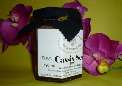 Cassis  Senf 180 ml  ( Johannisbeere)