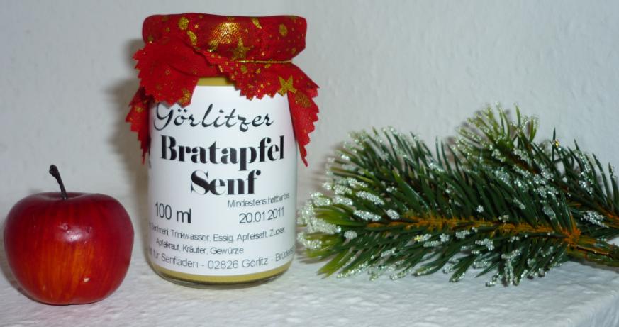 Görlitzer Glühwein Senf 100ml mild süffig - weihnachtlich
