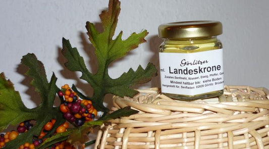 Görlitzer - Landeskrone Senf 180 ml würzig mittelscharf