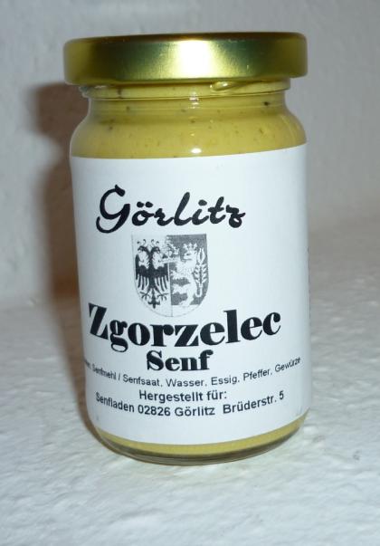 Görlitzer - Zgorzelec Senf 180 ml würzig leicht pfeffrig