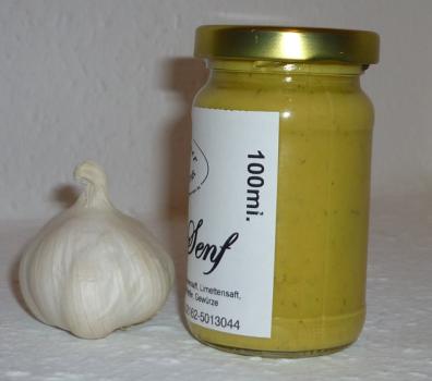 Knoblauch Senf 100ml fein mild herb