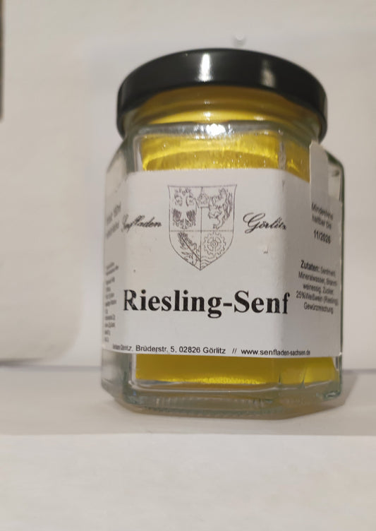 Riesling  Senf 180 ml  mit Weisswein
