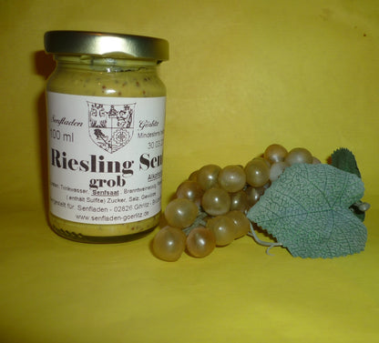 Riesling  Senf 180 ml  mit Weisswein