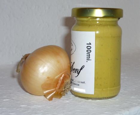 Zwiebel Senf 180 ml würzig