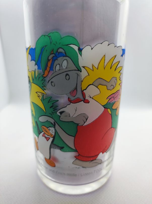 Sammelglas Urmel aus dem Eis - Trinkglas, Motivglas