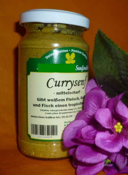 Curry Senf 190ml vegan