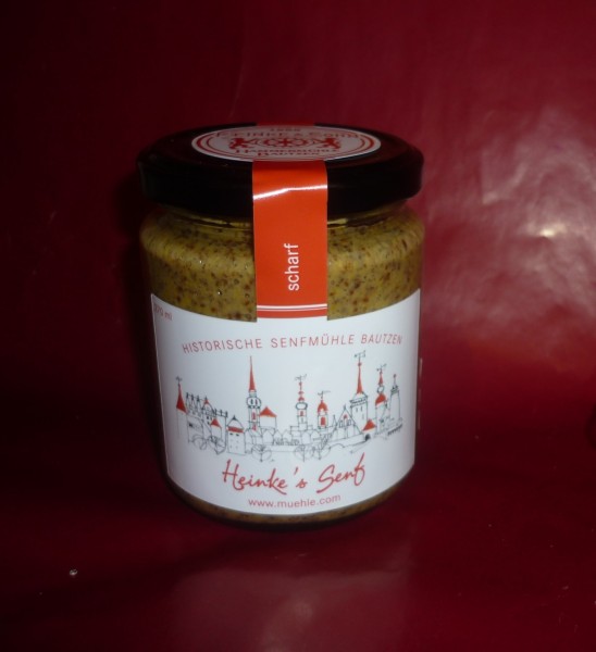 HammerMühle Bautzen KinderSenf süß - halbgrob 100 ml