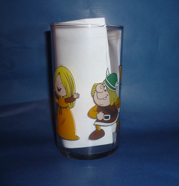 Wickie Ylvie am Lagerfeuer und die starken Männer Sammelglas