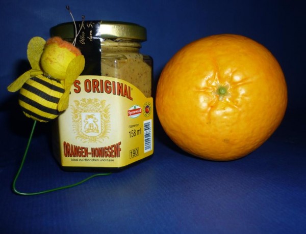 Orangen Senf 100ml Moutarde de Monschau