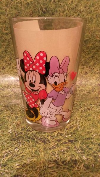 Kinderglas Minnie Maus + Daisy Duck Disney Sammelglas -