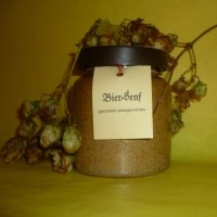 Bier Senf 190ml m. Schwarzbier