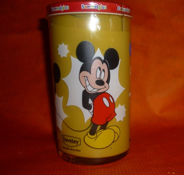 Bautzner KinderSenf Micky Maus Disney Sammelglas