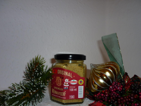 weihnachtlicher Kardamom Zimt Senf 180ml