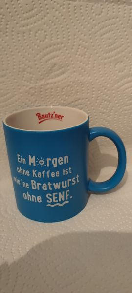 Bautzner Sammeltasse - Ein Morgen ohne Kaffee