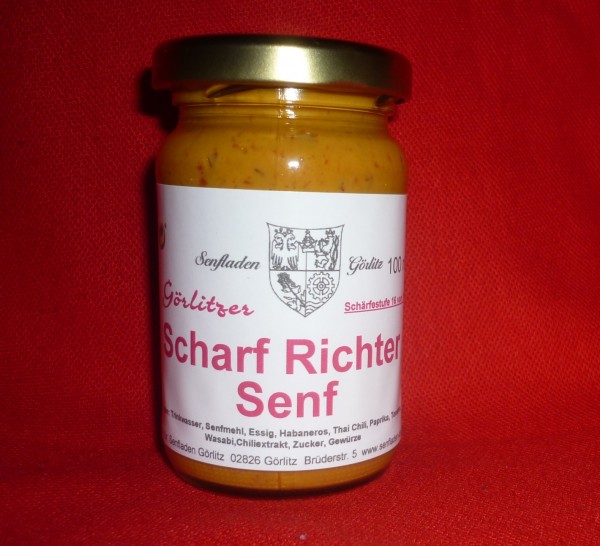 Männer Senf 100 ml kräftig, rustikal, pikant (Pfeffer)