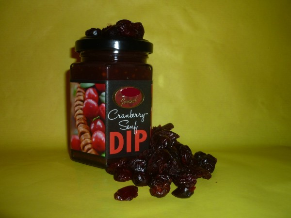 Cranberry Senf mit Wildpreiselbeeren180ml fruchtig