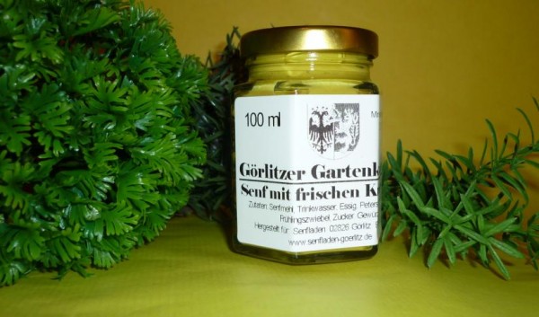 Kräuter Gourmet Mostert Senf 140ml vegan