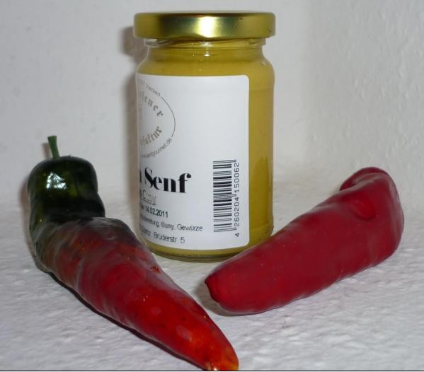 Chili Senf -TOR ZUR HÖLLE- 100ml