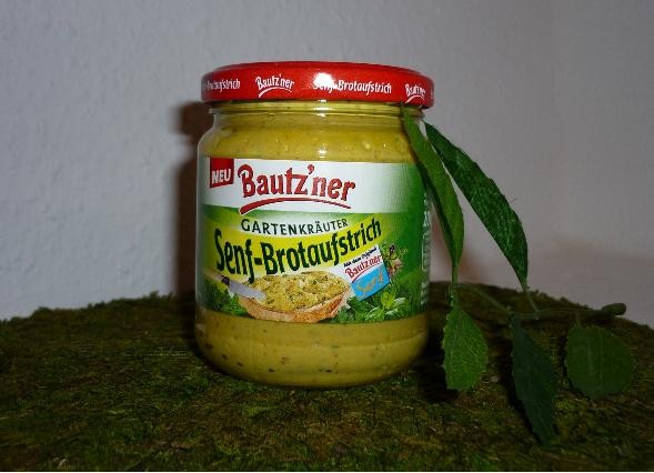 Bautzner Senf - Brotaufstrich Gartenkräuter 200ml