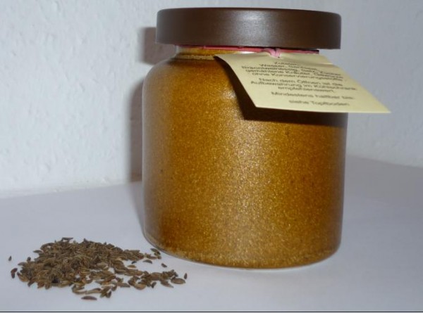 Schlesische Art Senf 100ml m. dezentem Kümmel vegan Monschau