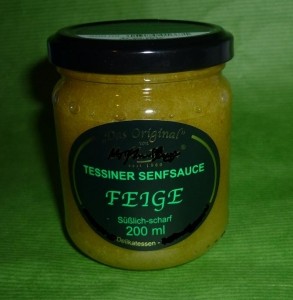 Feigen Chili Bio Senf 200ml -Spezial - vegan leicht scharf